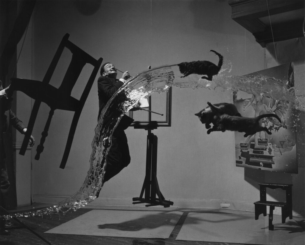art, dali atomicus, salvador dali, philippe halsman, photography