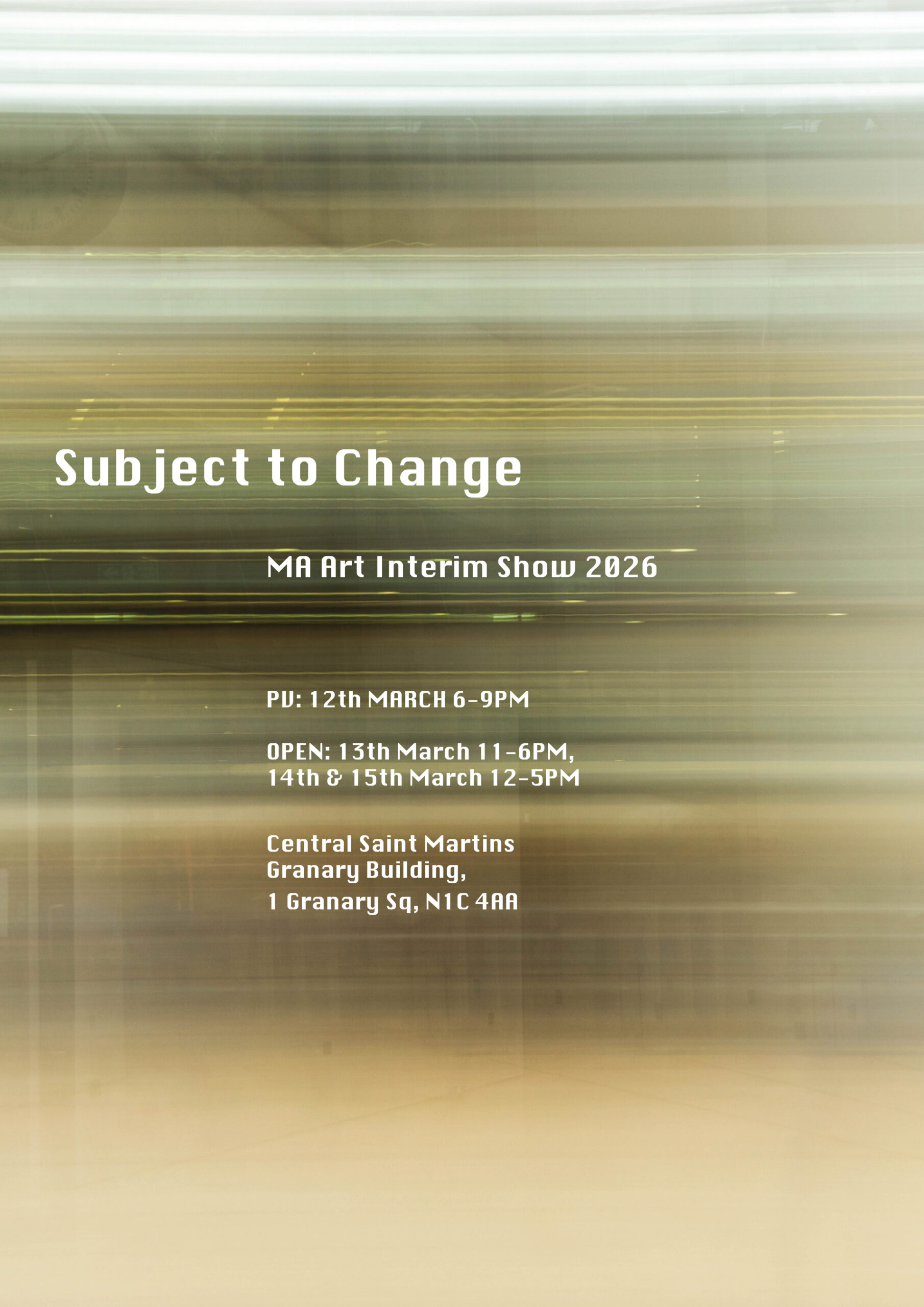 CSM MA Interim Show 2026 banner