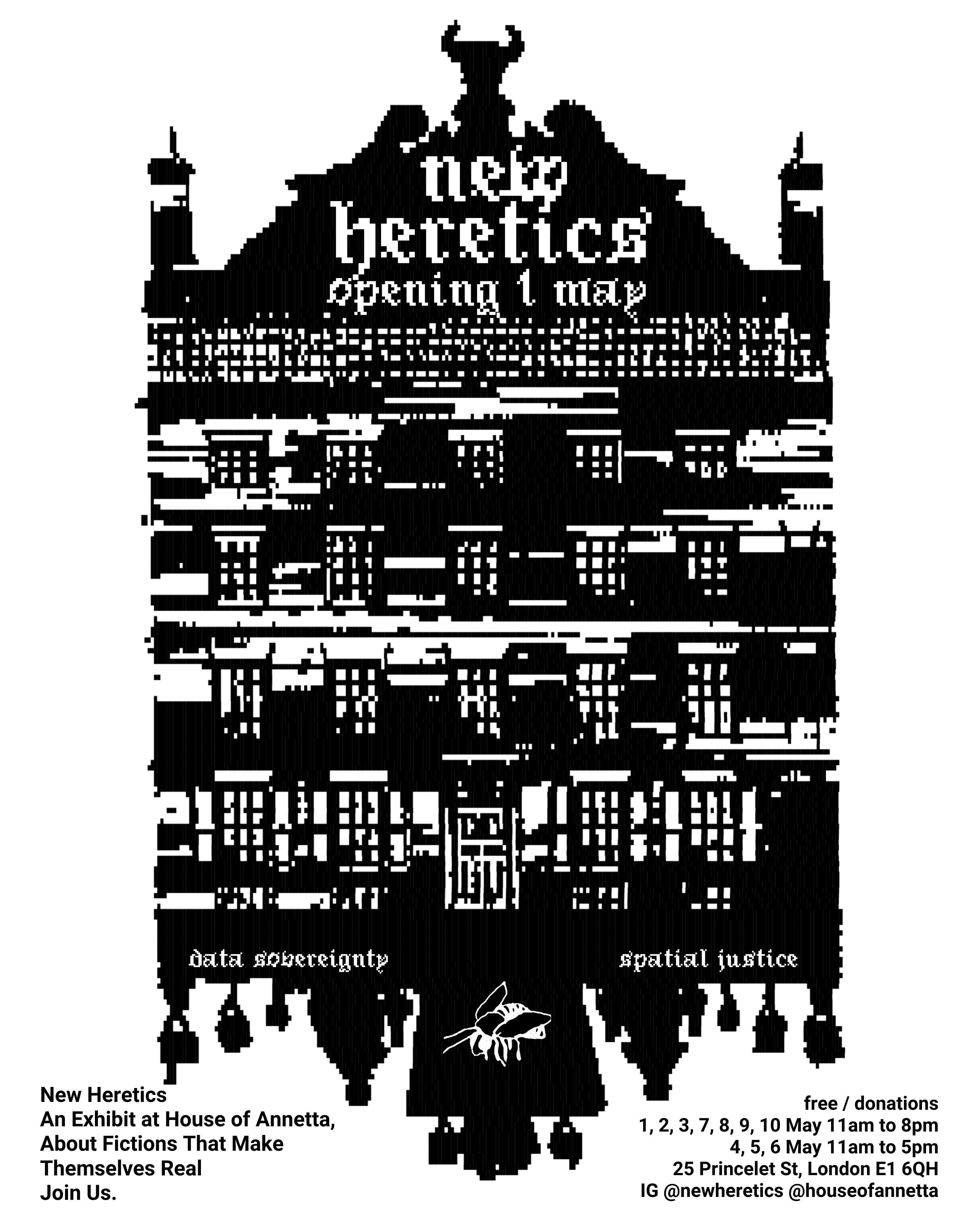 new heretics exhibition, house of annetta london, photobook