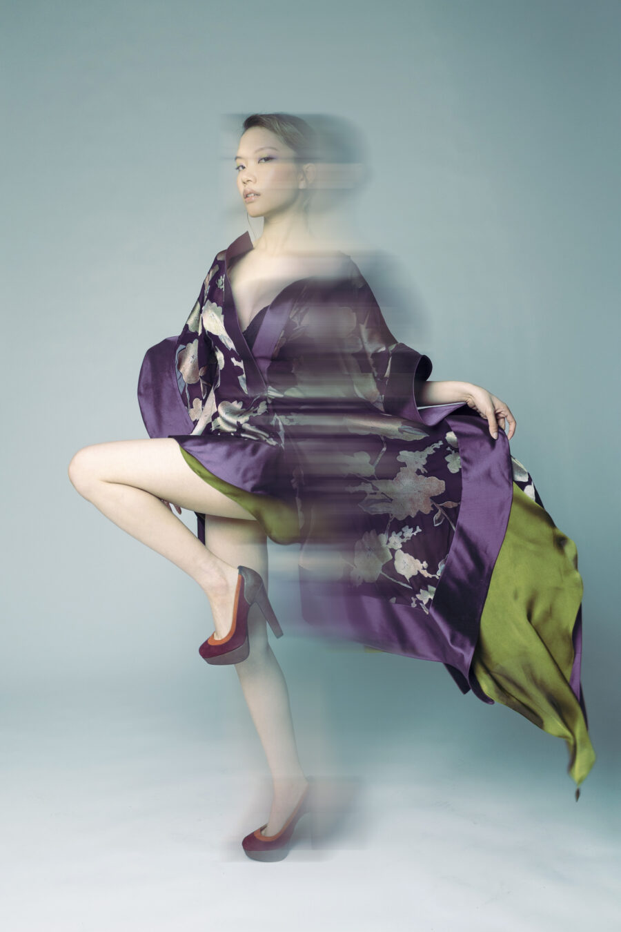 photogram from my fashion shoot BLOOM UNBOUND [2026]